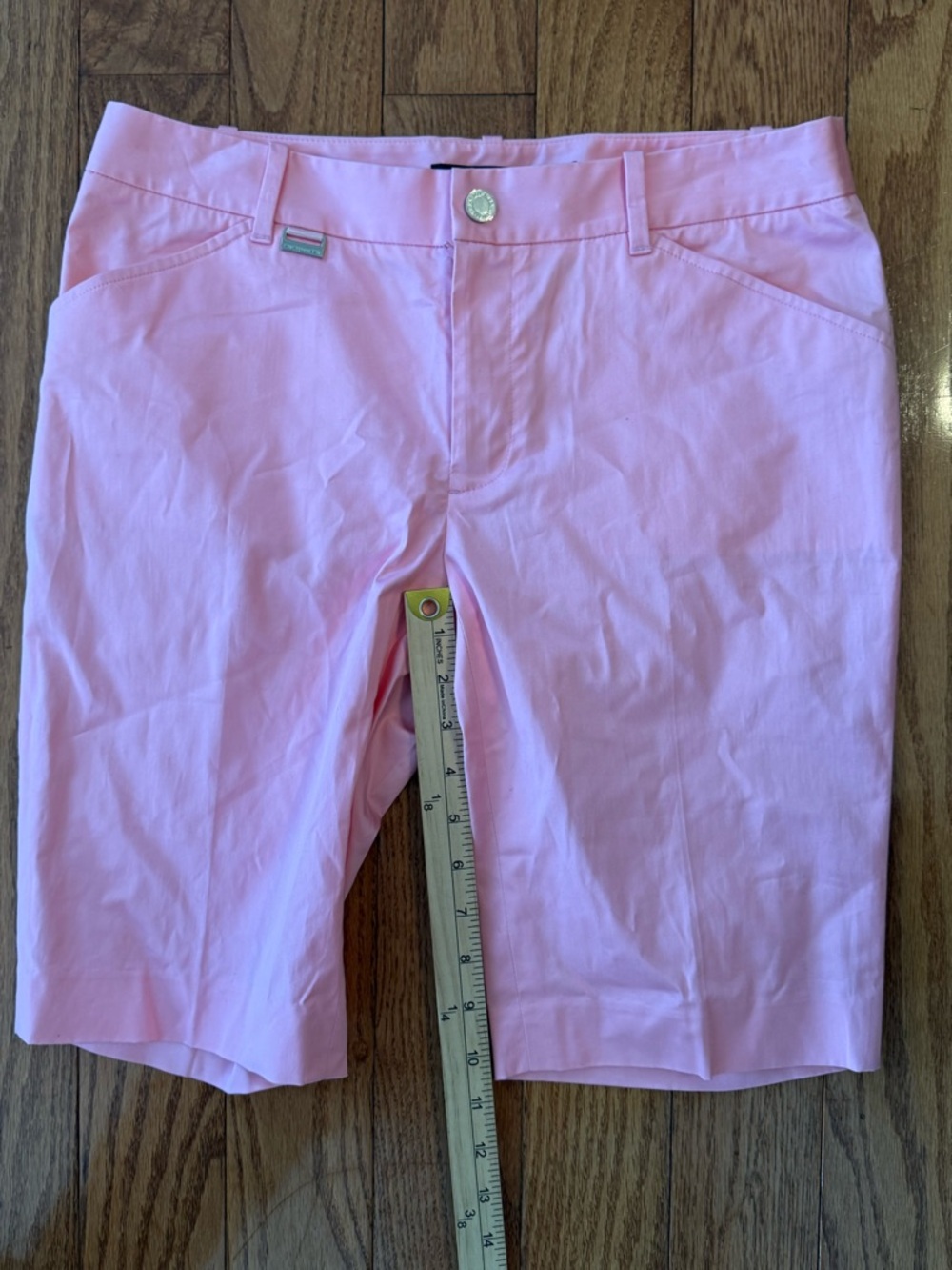 Ralph Lauren Golf Pink Chino Shorts Women’s 6 Resort Preppy - Picture 5 of 6